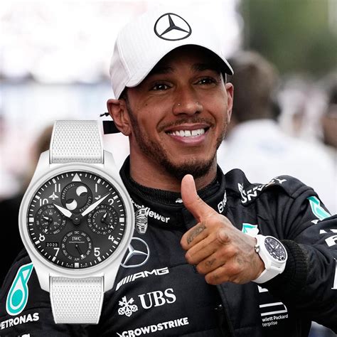 iwc watch hamilton|lewis hamilton big pilot watch.